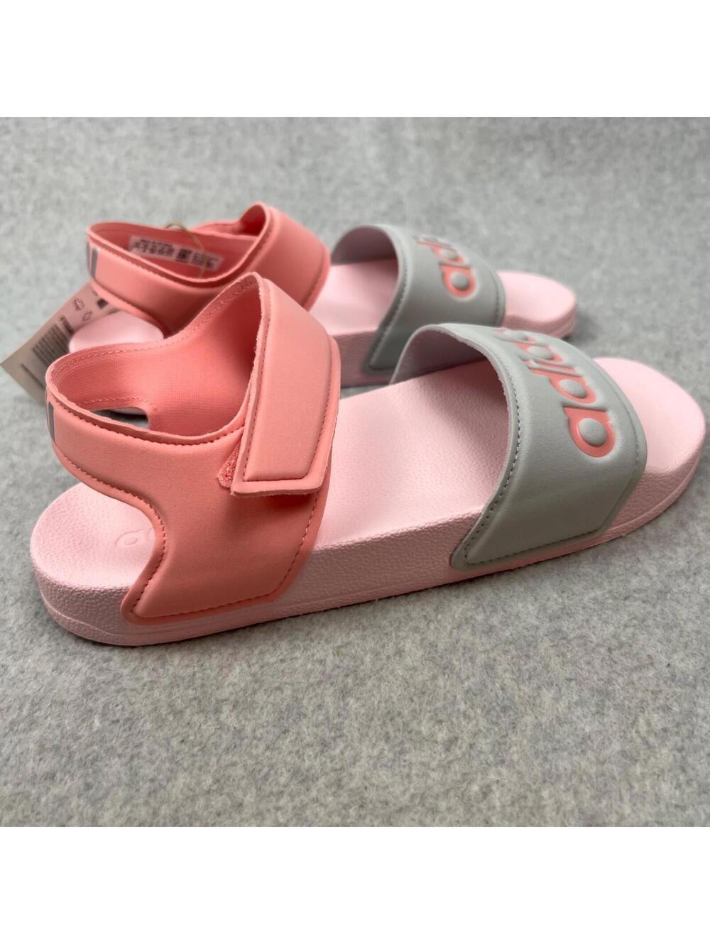 ADIDAS Kids Adilette Slides Sandals 4 youth Girls Classic Beach Summer Vaca - Picture 4 of 8
